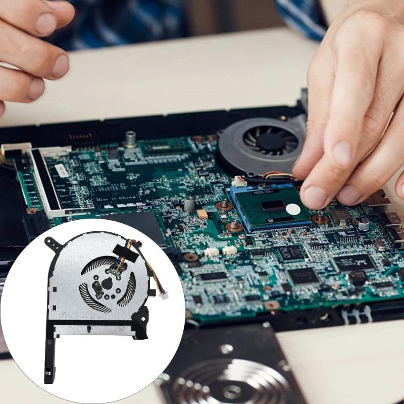 CPU GPU Cooling Fan Notebook Cooling Metal Heat Dissipation Fan for FX506 FX95D FX505GM FX86 FX505 Laptop Notebook
