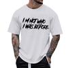 Unisex Loose Drop Sleeve Tops Unisex Casual Fashion Short Sleeve Tops