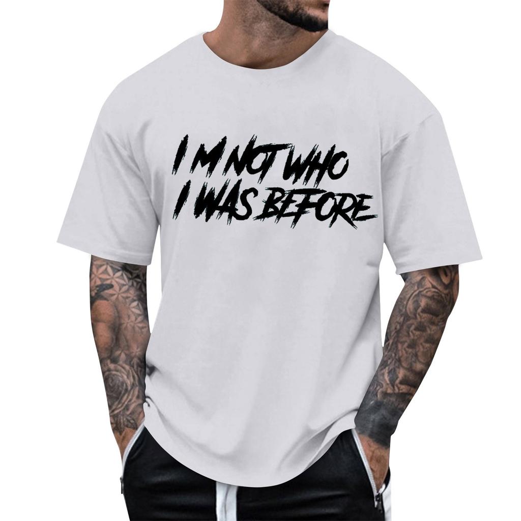 Unisex Loose Drop Sleeve Tops Unisex Casual Fashion Short Sleeve Tops