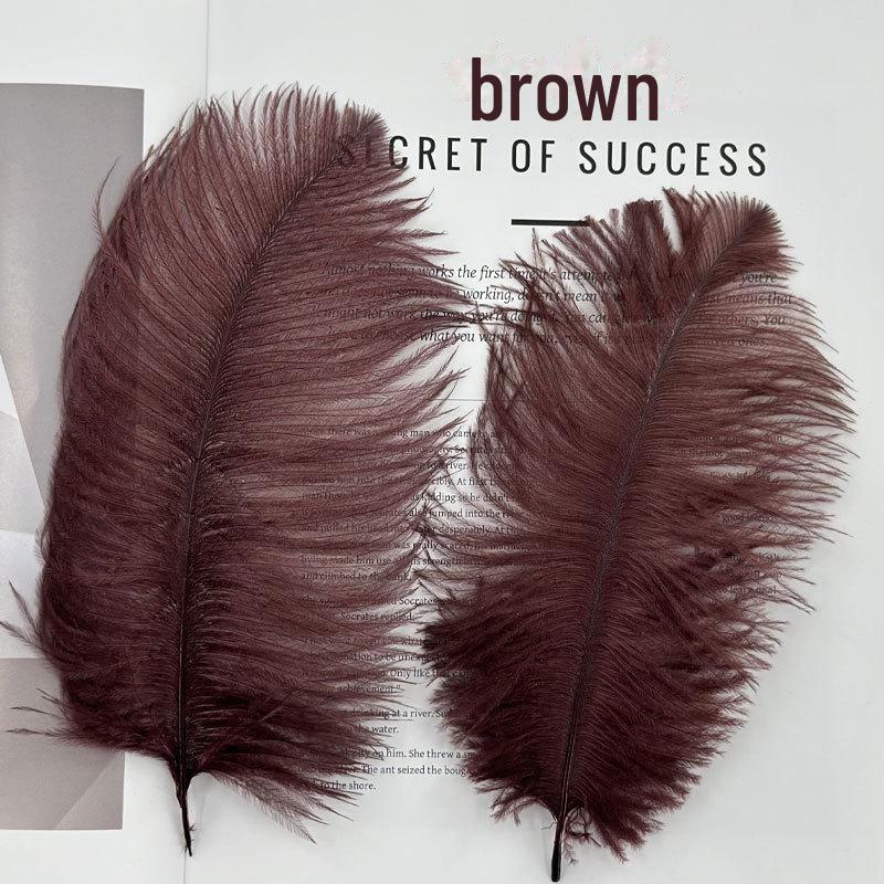 Barevné zavírače na dorty z pštrosího peří a příslušenství