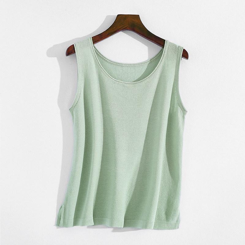 Women s Plus Size Knit Sleeveless Vest - Slimming, Versatile Summer Outerwear Extra Large