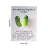 Graduation Pickle Emotional Support Pickle Cute Funny Positive Pickle Pickle Party Decorations