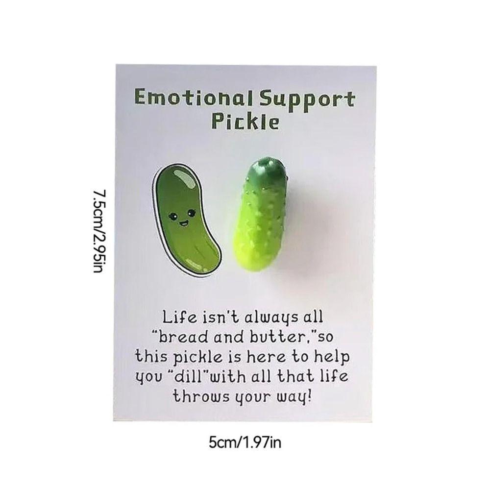 Graduation Pickle Emotional Support Pickle Cute Funny Positive Pickle Pickle Party Decorations