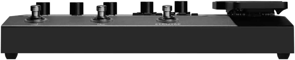 Valeton Processor with Expression FX MIDI Amp IR Cabinet Stereo OTG USB Audio Interface GP-200JR Multi-Effects Pedal, Loop, I/O, Guitar, Bass,