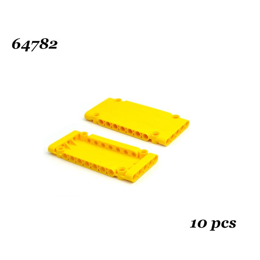 Non-Toxic 1X5X11 1X3X11Assembles Particles Panel 71709 64782 Mechanical Building Block Panel Car Technical Parts Bricks Toys For Children