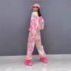 Europäischer Stil Frühling und Herbst Neue lässige Sportanzug Damenmode Pullover Hose locker und dünn College-Stil