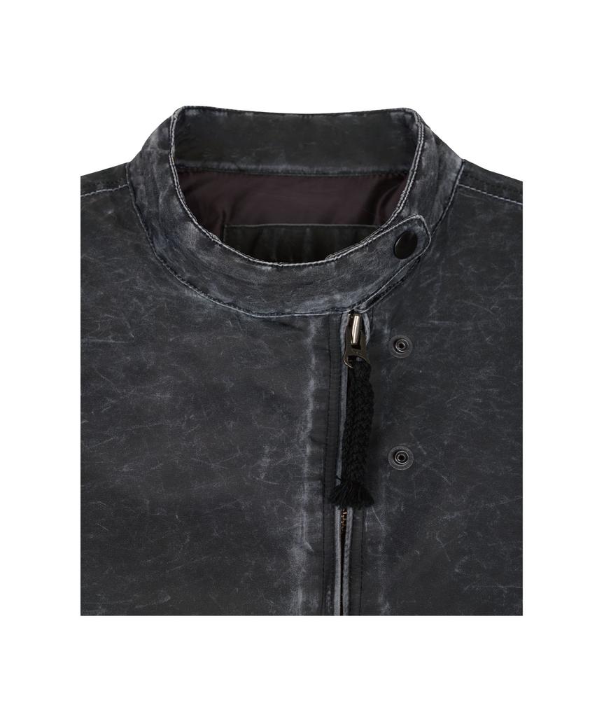 Etce Washed Crop Bomber (Black)
