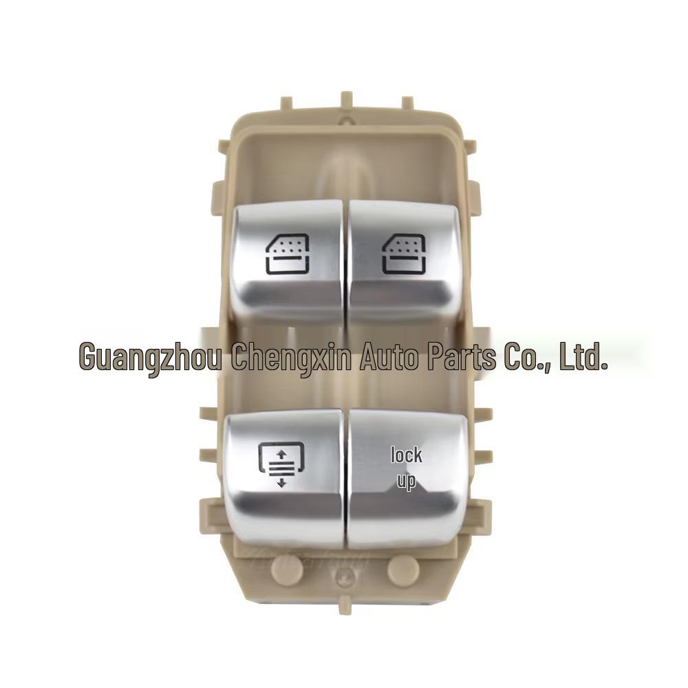 

Power Window Switch Button for Mercedes-Benz S-Class W222 (Part Numbers: 2229051505, 2229059808) бежевий