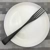 Accessories Top Quality Stainless Steel Scoop Forks Kinfe Party Dinnerware Set Matte Black Cutlery Set Drop Shipping 1 Piece