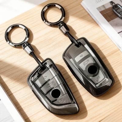 Transparent Black Tpu For Bmw F30 F20 F10 F18 F22 F01 X3 X4 F06 F02 M3 M5 Remote Car Key Case Cover Holder Protector Accessories