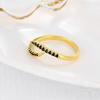 Fashion Light Luxury Winter New Product Niche Design Open Ring Simple Retro Ring Hand Ring