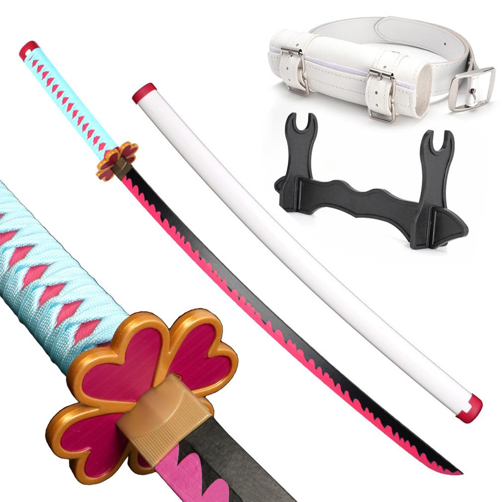 Wood Bamboo Katana 104cm / 41in Cosplay Anime Characters Props Tsuyuri Kanao Sword Collections and Gifts