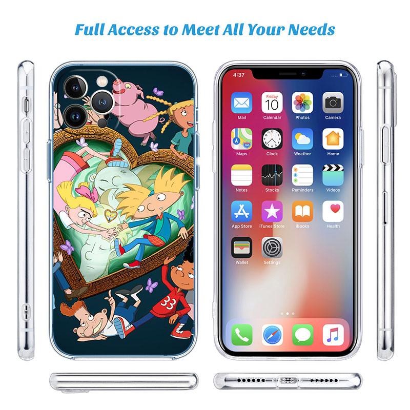 S-Special Hey A-Arnold Transparente Handyhülle für Motorola Moto E22I E22S E22 E32 E40 E7 E7I G Plus Power Play Stylus G22 G14