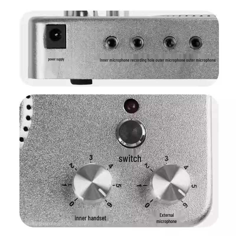 XD-968 Metalen Tweerichtingsluidspreker Intercom voor Banken, Ziekenhuizen en Kaartjesloketten