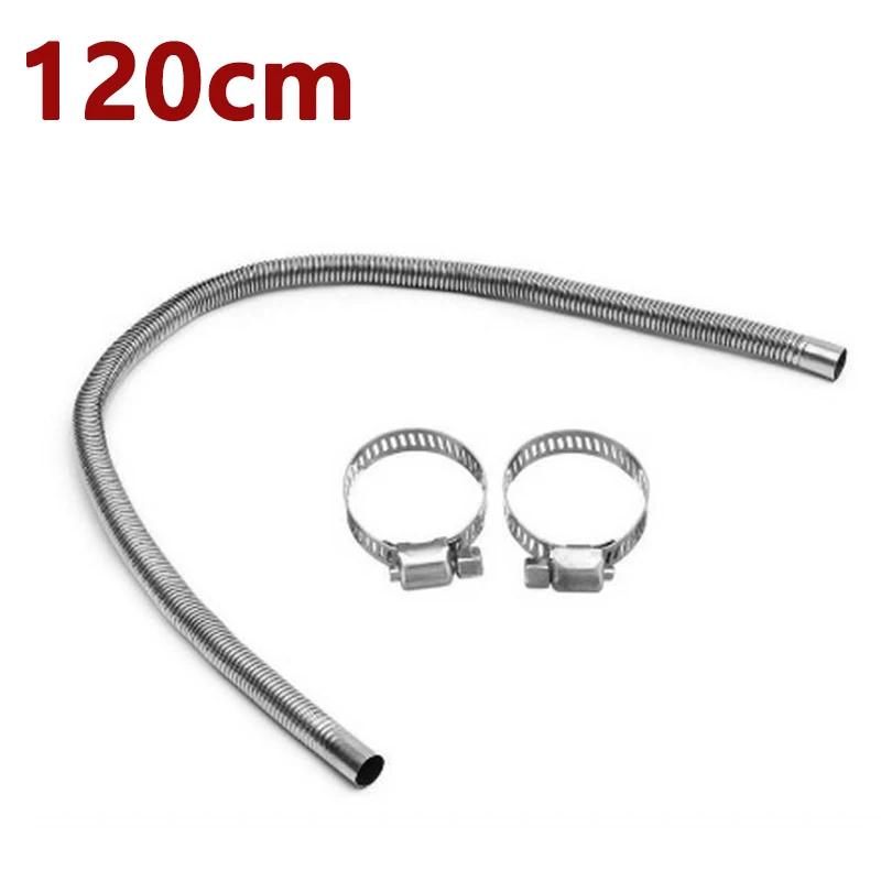 60 cm 100 cm 120 cm 150 cm 200 cm 250 cm 300 cm Aria Diesel Riscaldatore di parcheggio Tubo di scarico in acciaio inossidabile Tubo di sfiato del gas Tubo per auto camion VAN