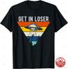 Aliens UFO Egyptian Pyramids Science Fiction Unisex Cotton TShirt Custom Printed Graphic T Shirts Y2k Funny Tshirt Streetwear