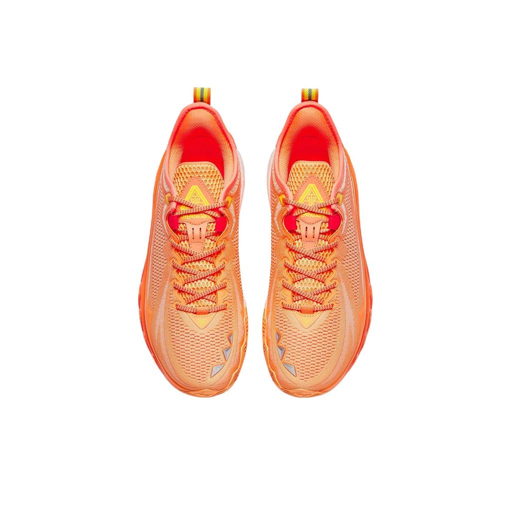 Anta Crazy 2 Pro Basketball Shoes Men Sneaker Sunshine-Orange Orange-Red 912541606-4