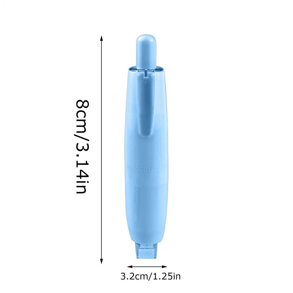 4X White-out Paper Correction Tape White Out Tape Pen  Double Sided Roller Adhesive Correction Tape Type Press Glue Pen синий