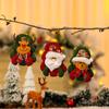 Christmas Tree-Shaped Fabric Doll Ornaments