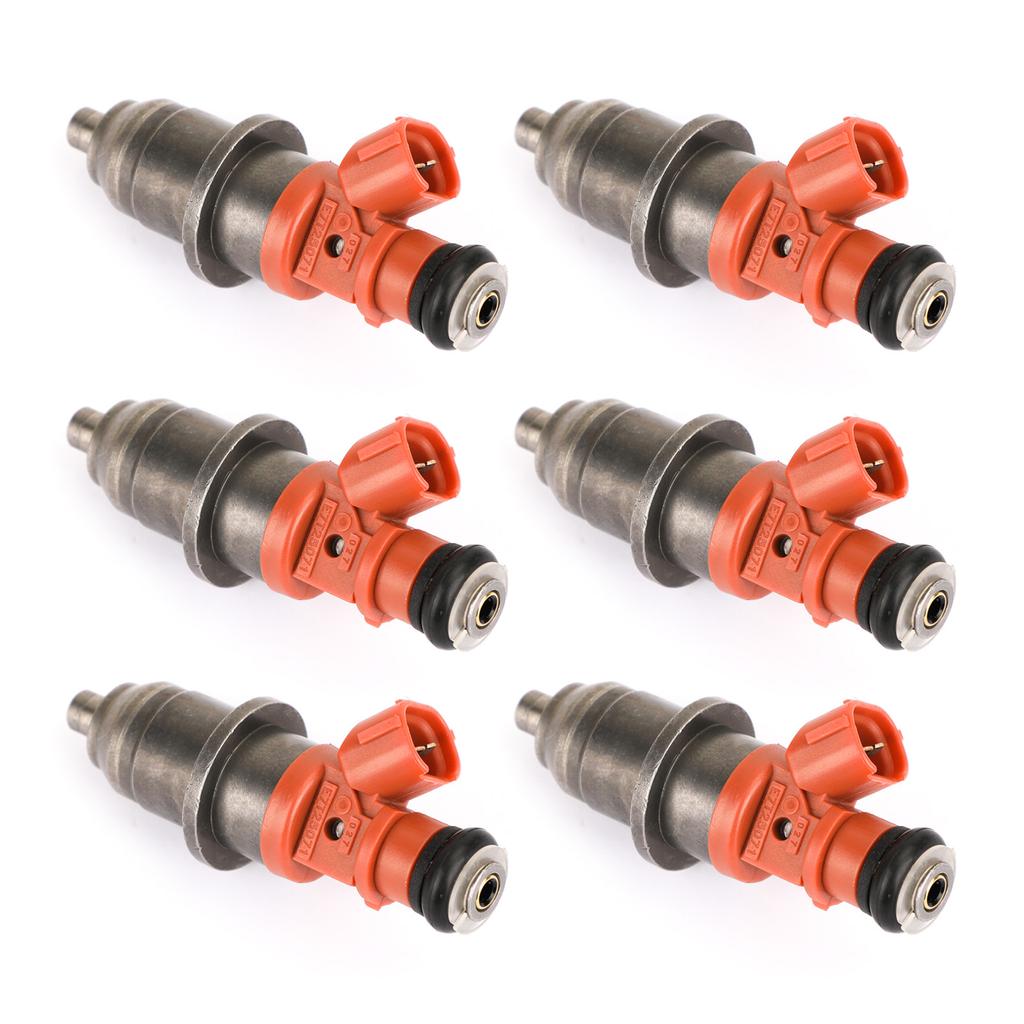 6pcs Fuel Injector 68F-13761-00-00 E7T05071 Fit for Yamaha Outboard HPDI 150-200