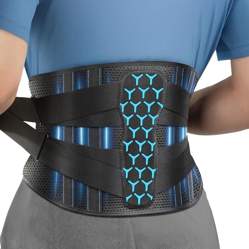 

Waist Lumbar Lower Back Support Belt For Sciatica, Herniated Disc, Scoliosis Back Pain Relief, With Dual Adjustable Straps XL