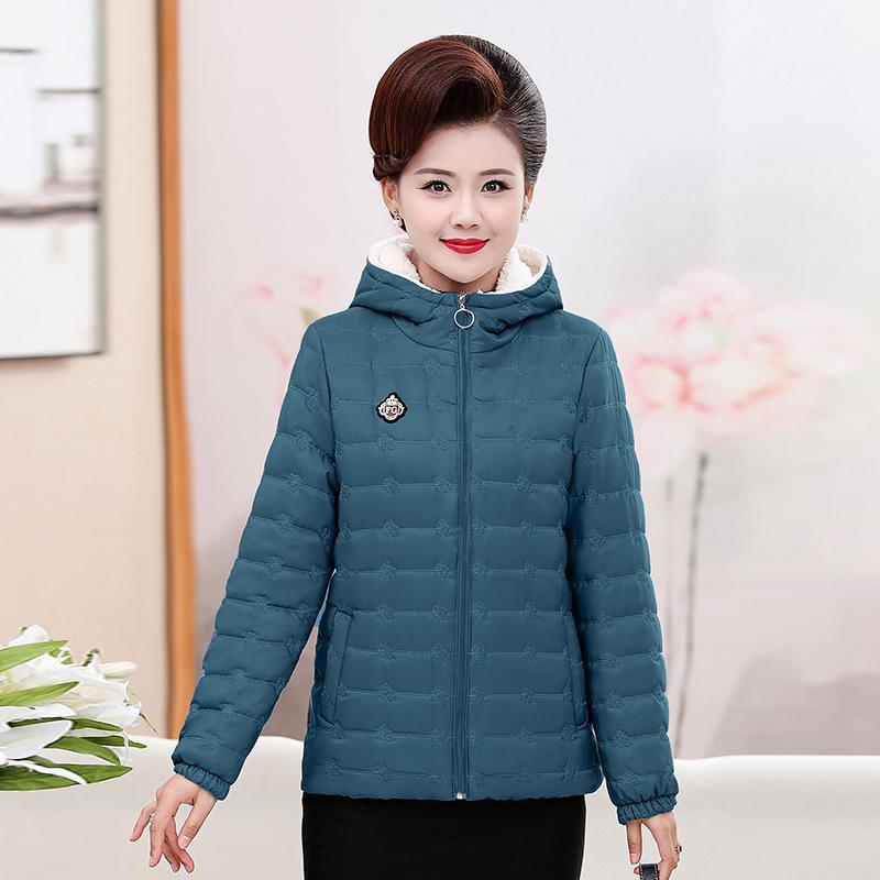Stylish Autumn/Winter Cotton Jacket for 40-50-Year-Old Women