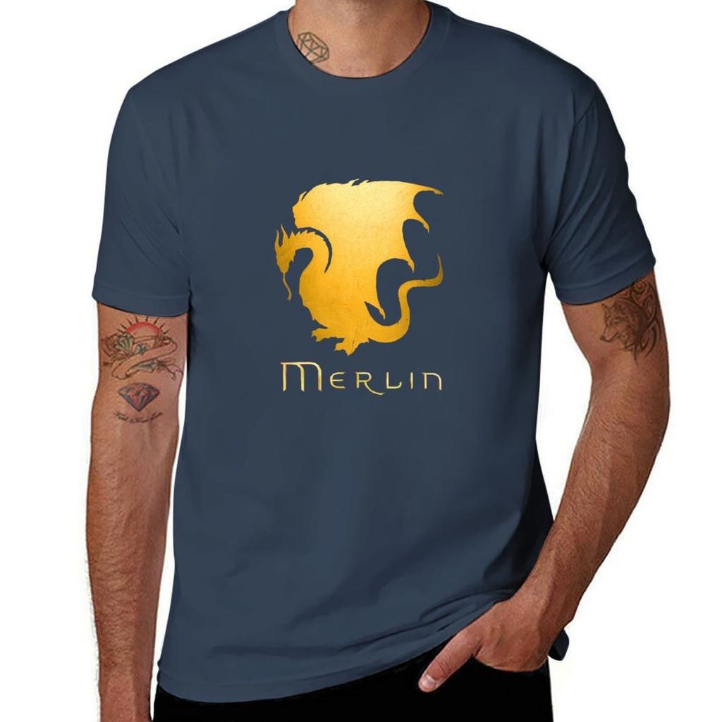 Merlin Pendragon Sigil TShirt Large Size Breathable Tee
