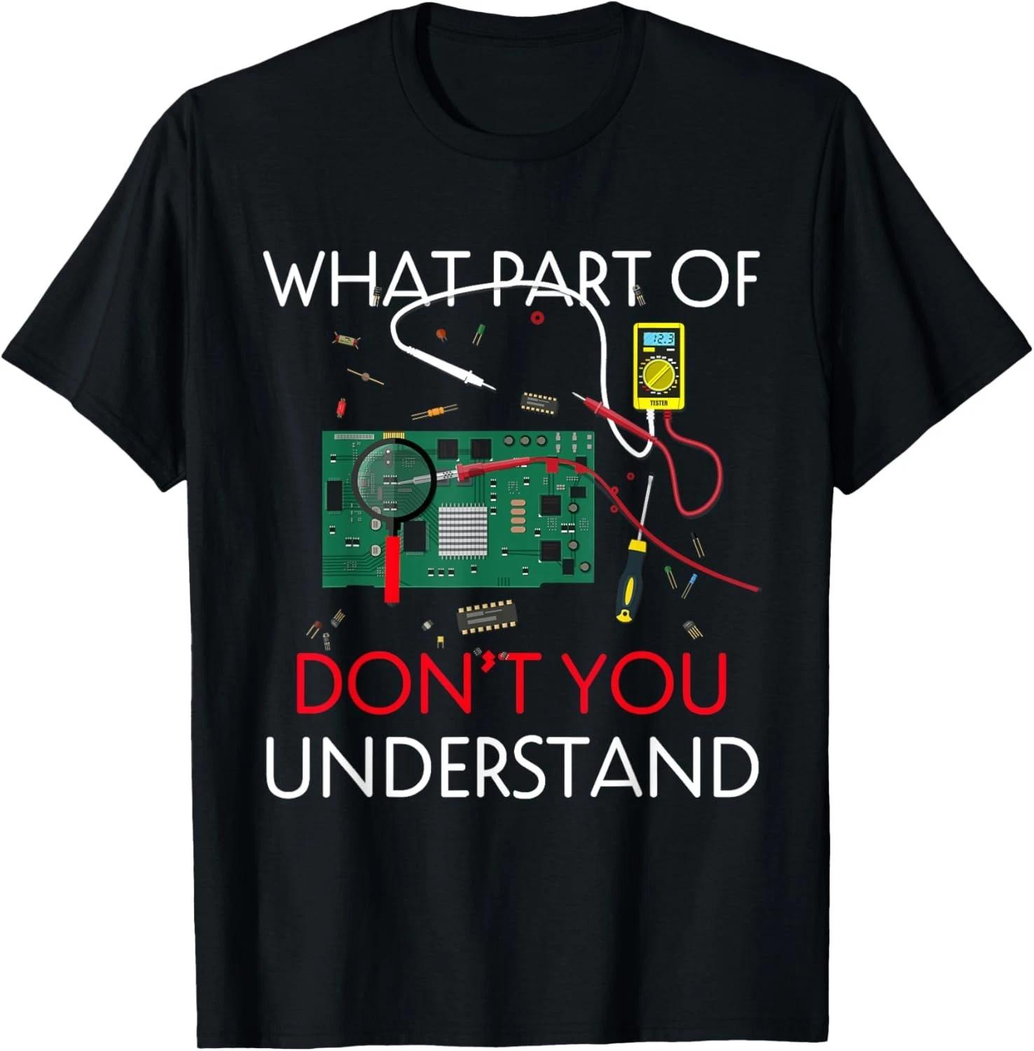 Electrical Engineer Tees Funny Shirt Electrical Engineering T- Shirt 4XL