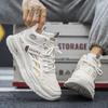 Outdoor High Top Men Casual Shoes Breathable Walking Sneakers Comfortable Athletic Jogging Shoes Lightweigh Fashion Sport Boots