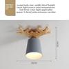 Nordic Modern Wooden Wall Lamp For Hallway And Entrance Decor