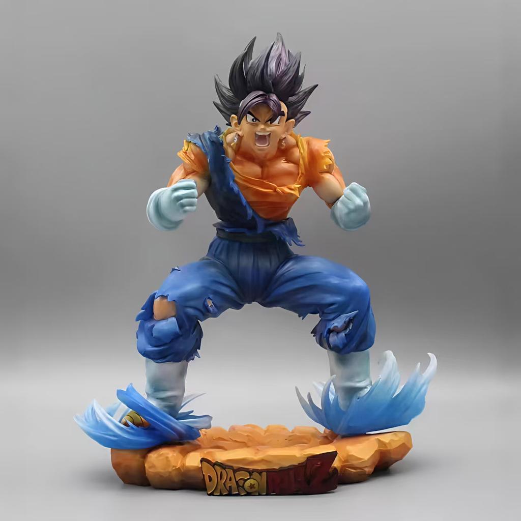 Anime Dragon Ball GK Figure Super Saiyan Explosion Vegetto Action Figures Model Collection Toys Children Christmas Gifts