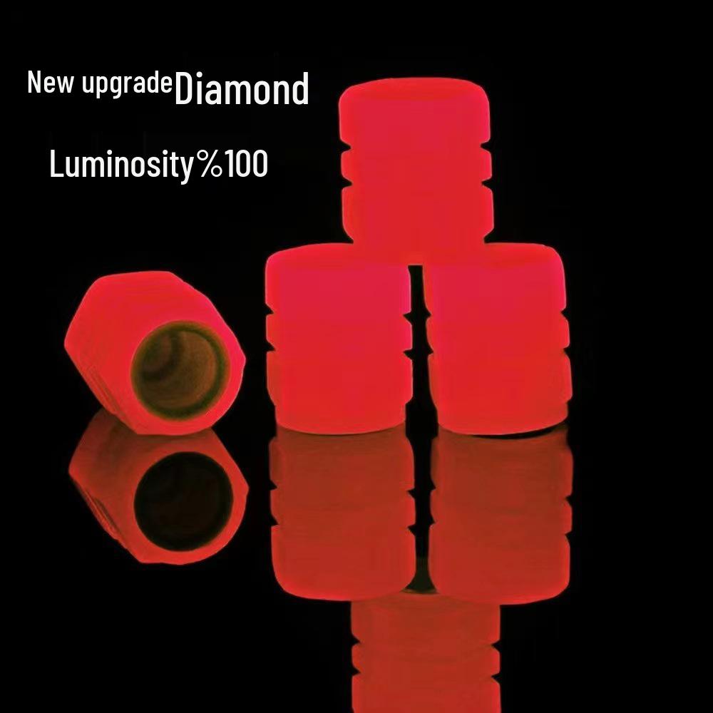 Universal Luminous Valve Caps for Car, Motorcycle & Bicycle Tires