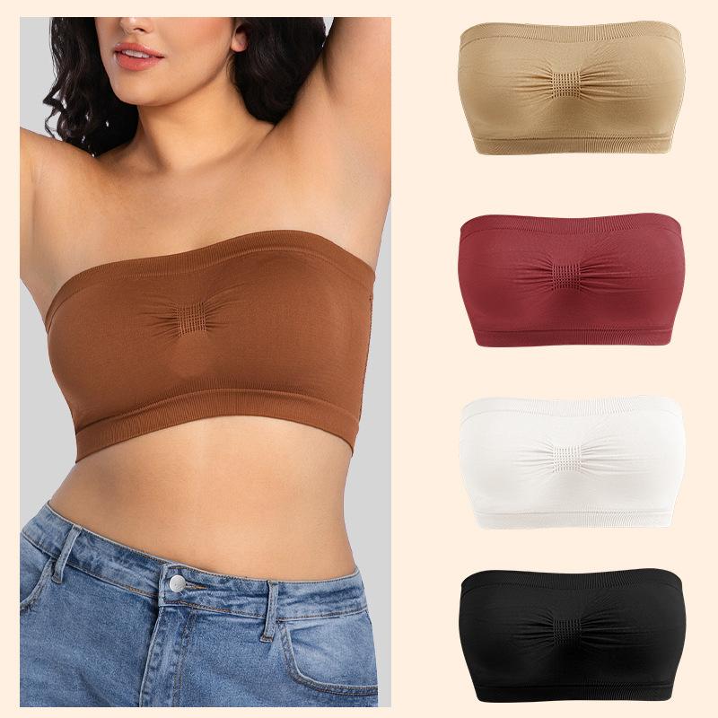 Reggiseno a fascia senza spalline taglie forti