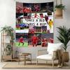 Liverpool Football Club Wall Decor Tapestry Art For Pet Memorial Birthdaywedding Party Backdrop Family Gift
