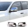 Tür-Rückspiegelkappe Kompatibel mit Toyot@ Land Cruiser Prado FJ150 150 2010-2019, ABS Außen-Seitenspiegelabdeckung Schutzleiste