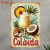 Retro Metal Tin Sign 8x12 inch Office Living Room Wall Decor