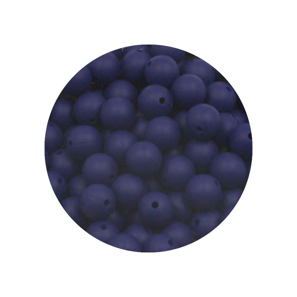 Kovict 9MM 40-80Pcs Round Silicone Bead 9MM Food Grade For Jewelry Making DIY Bracelet Pacifier Chain Accessories