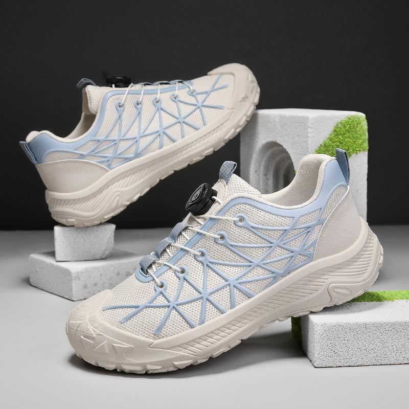 

2025 summer new outdoor versatile tires thick-soled heightened mesh shoes breathable and not stuffy casual sports shoes 39