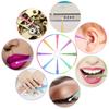 500 pcs-1500pcs Disposable Micro Eyelash Brush Heads Expanded Personal Eyelash Brush Heads Multi-purpose Micro Brush Heads QIWU