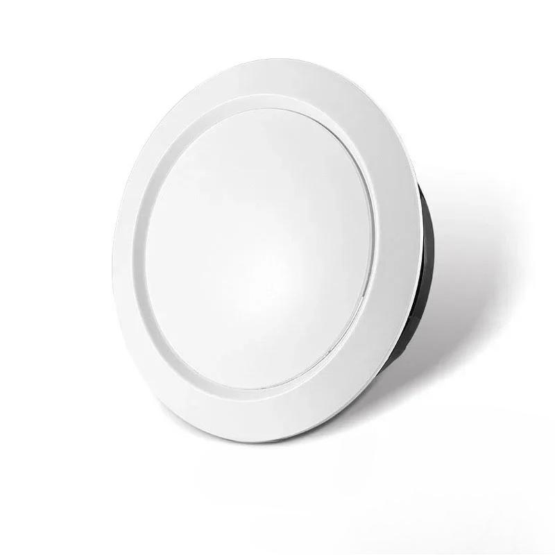 White Round Air Vent Louver Grille Cover Outlet Adjustable Exhaust Vent Ducting Ventilation Grilles 75/100/125mm Air Vent Cover