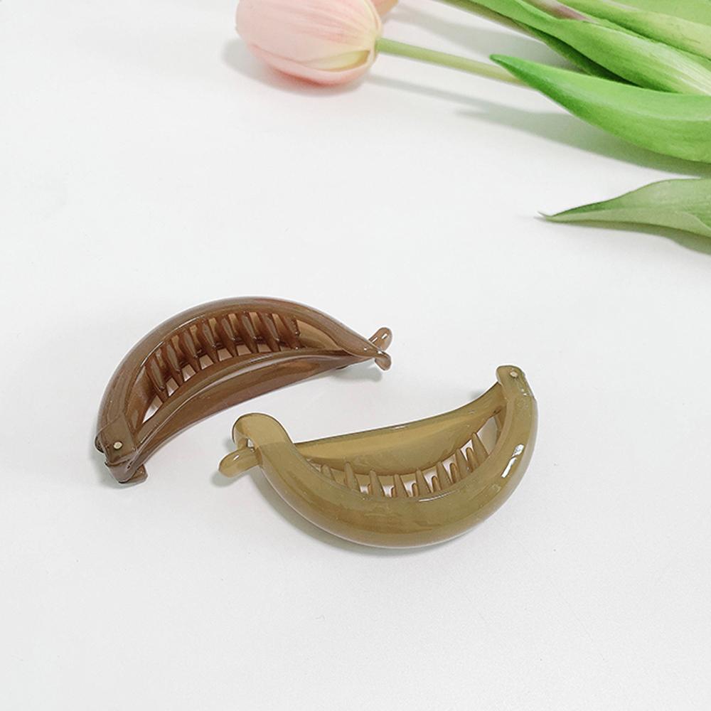 Fashion Hair Accessories Plastic Hairpins Hair Claws Hair Clips Ponytail Holder Banana Clip