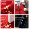 Southern Life Premium Entrance Floor Mat Luxury Thickened Red Anti-Slip Door Mat High-End Carpet