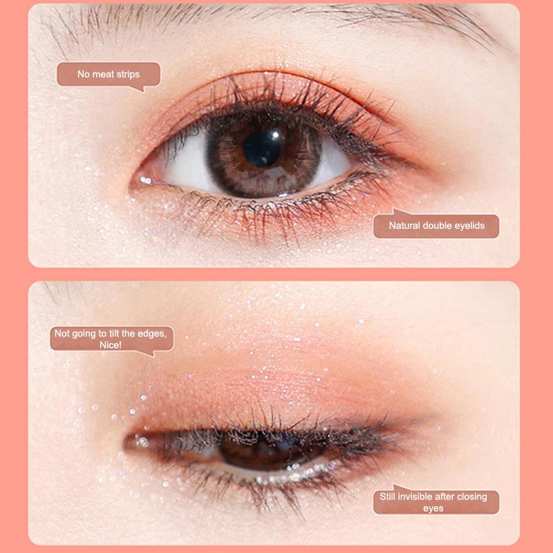 240Pcs Invisible Eyelid Sticker Double Eyelid Stickers Transparent Self Adhesive Double Eye Tape Ladies Eye Makeup Tools