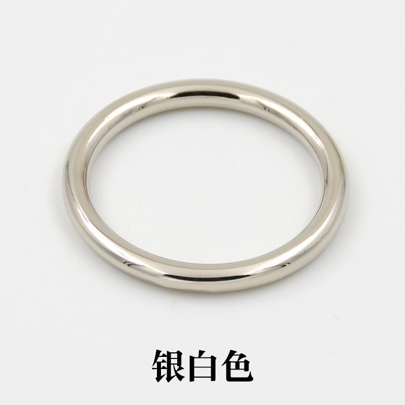Metal Ring Buckle Luggage Women'S Trench Coat Coat Decorative Button Circle Clothing Accessories