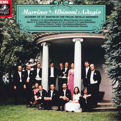 LP Record NEVILLE MARRINER - Albinoni:adagio In G Minor&pachelbe EAC50163 ANGEL Japan Classical Used