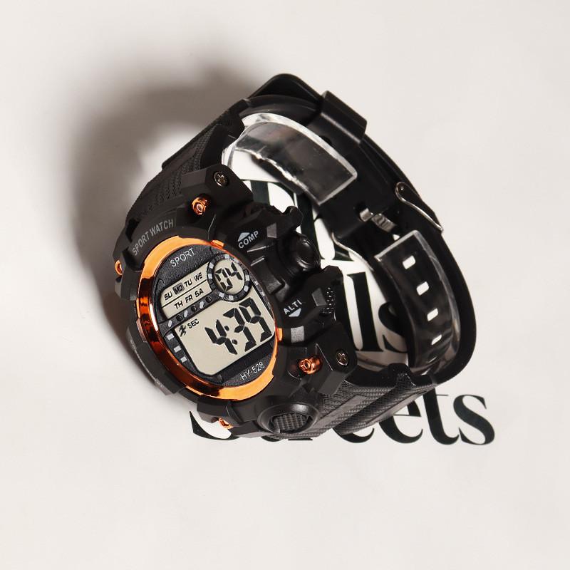 Unisex Sports Digital Watch With Led Lcd Backlight For Students And Athletes