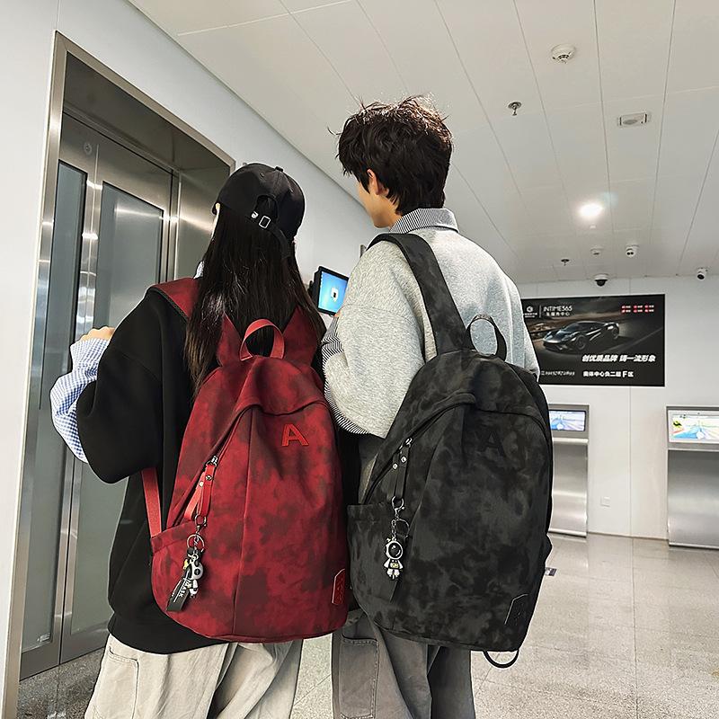 School bag for female college students, large capacity andoutdoor travel bag for male high school students, computer backpack for women, backpack tide