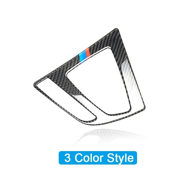Carbon Fiber Car Center Control Gear Shift Panel Cover Stickers Interiør For BMW F30 F34 3 Series 2013-2017 Biltilbehør