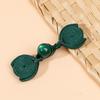 10pcs Jade Bead Flower Bud Frog Buttons Handmade Knot Closures for Qipao,Hanfu Tang Suit,Traditional Sew-On Garment Accessories