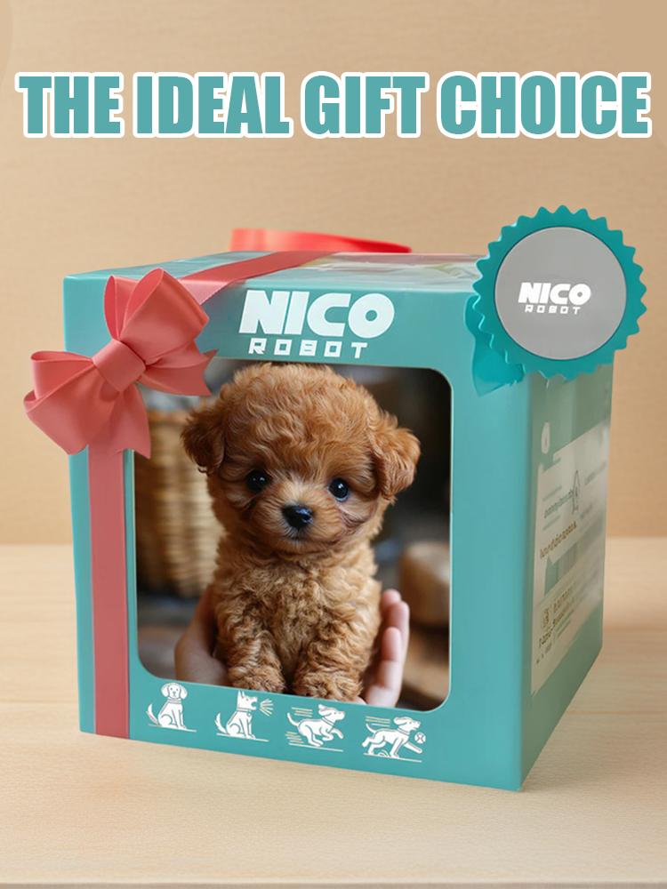 Electronic Robot Dog Toy Battery Operated Walking Barking Stuffed Puppy Plush Toy with Wagging Tail Birthday Gift for Girls Boys